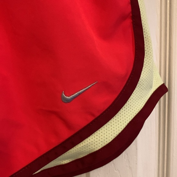 Nike Dri-Fit Orange Shorts Size S #342 - Picture 2 of 6